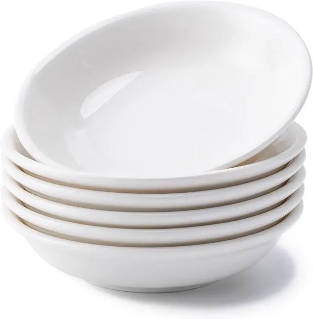 Main image of Eisinly 6 Pack Dipping Bowls, 3 OZ Small Ceramic Soy Sauce Dish, White