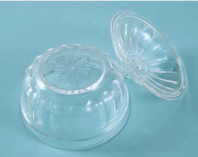 Alt view image 3 of 6 - Plastic Candy Dish Sugar Bowl Spice Jar Storage Pot with Lid