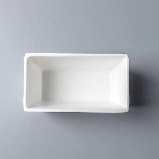Alt view image 3 of 6 - 123Arts White Ceramic Sugar Packet Holder Tea Bag Bowl