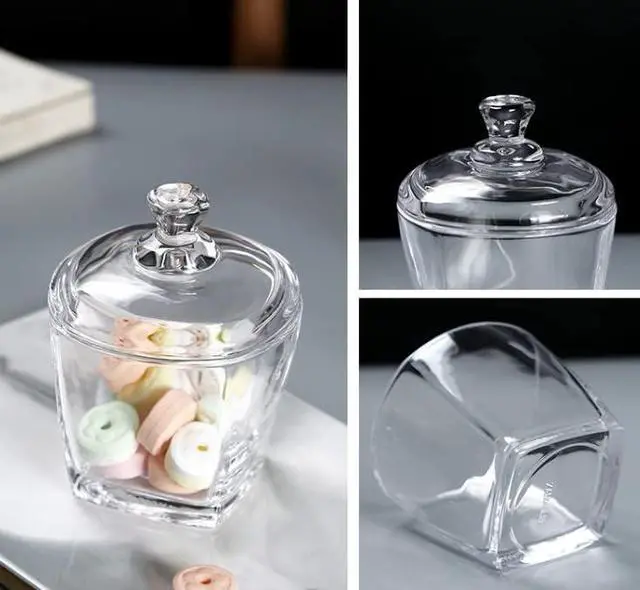 Alt view image 5 of 6 - Glass Sugar Bowl Spice Jar Seasoning Pot Storage Snack Jar,8oz,240ml