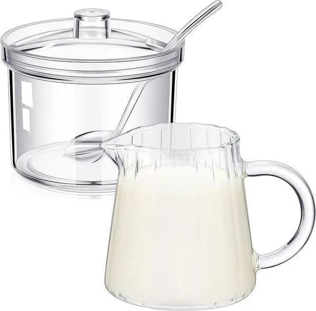 Main image of Baderke 3 Pcs Cream and Sugar Set, Creamer and Sugar Set