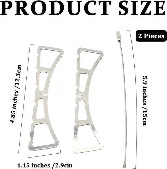 Alt view image 2 of 6 - MIUPOO Outdoor Cooking Rack,Stainless Steel Baking Steaming Roasting Rack,for BBQ,Steaming,and Outdoor Cooking,Steam Rack Removable,4.85 Inches,2 Pieces.
