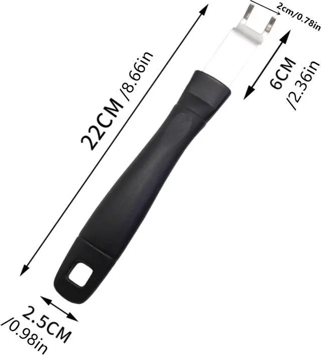 Alt view image 2 of 7 - 2 Pcs Stainless Steel Grill Grate Lifter Gripper