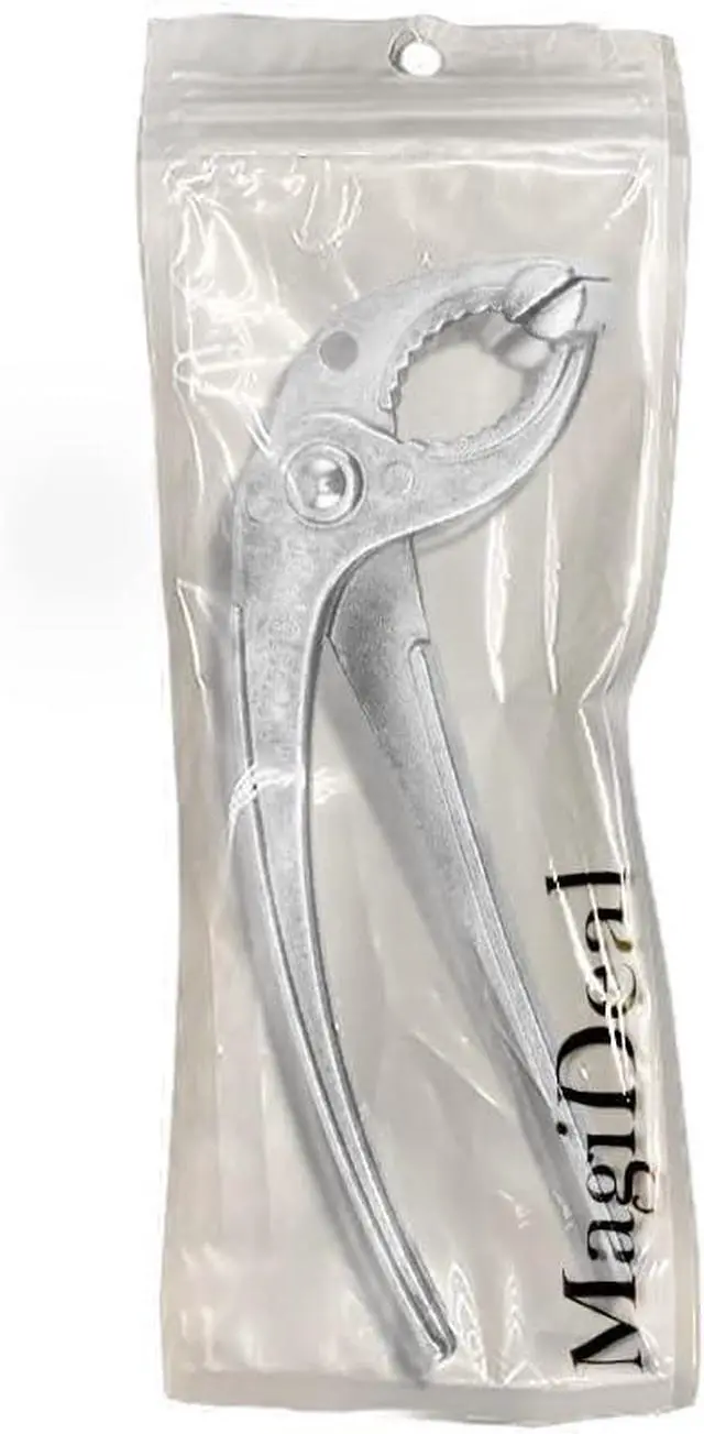 Alt view image 7 of 7 - MagiDeal Aluminum Tongs, Holder For Korean Stone Ceramic Bibimbap Bowl(Dolsot,Ddukbaegi), Sizzling Hot Pot 6-2/3 Inch