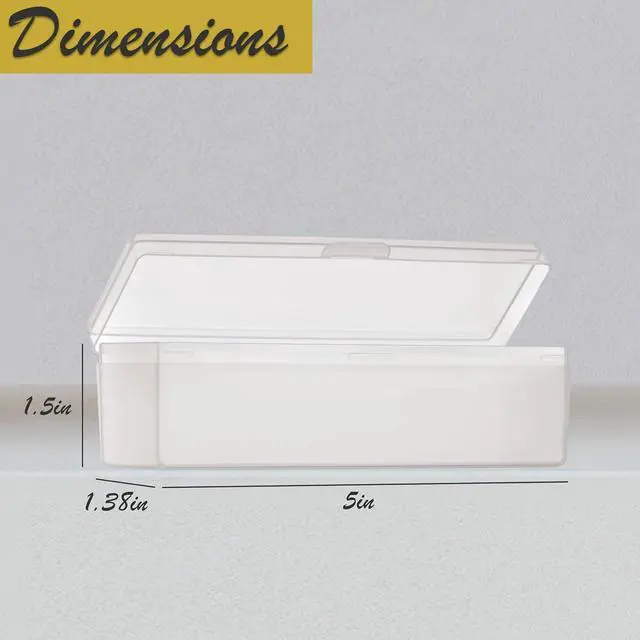 Alt view image 3 of 7 - Home-X Single Stick Butter Container - Form Fitting Butter Dish Designed to Hold 1/4 lb of Butter, BPA-free Butter Dish with Lid, Durable Butter Keeper for Home Kitchen Décor
