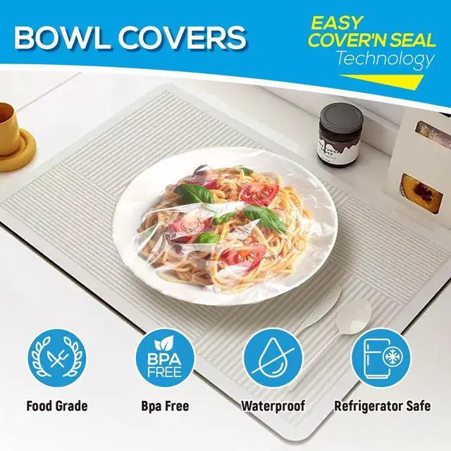 Alt view image 3 of 6 - 100PCS 10Inch Bowl Covers for Sourdough Bread Proofing