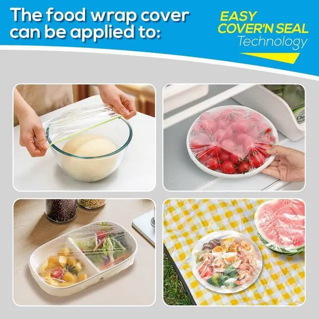 Alt view image 6 of 6 - 100PCS 10Inch Bowl Covers for Sourdough Bread Proofing