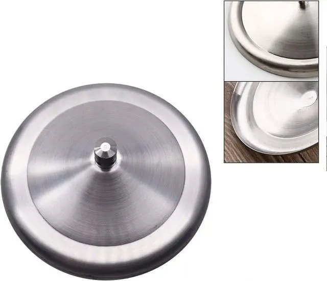Alt view image 7 of 7 - Antrader Stainless Steel Round Cup Lid,Fit for Cup of 3.6"-3.7" in Diameter