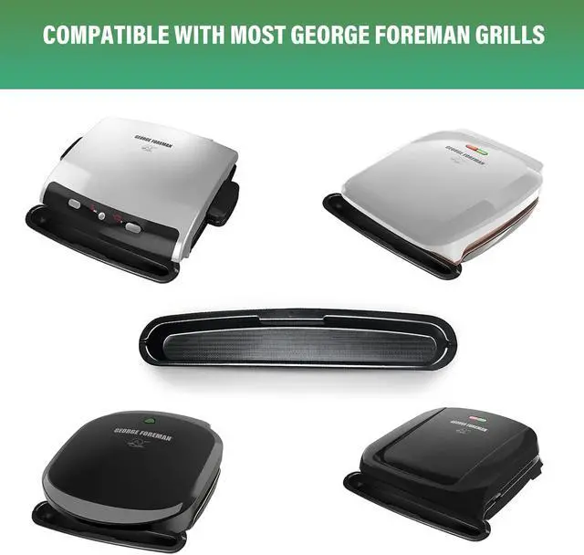 Alt view image 3 of 7 - Replacement Drip Tray Pan Grease Catcher for George Foreman 14.5"Easy to Clean Grill Grease Tray Tray for George Foreman Grill Parts