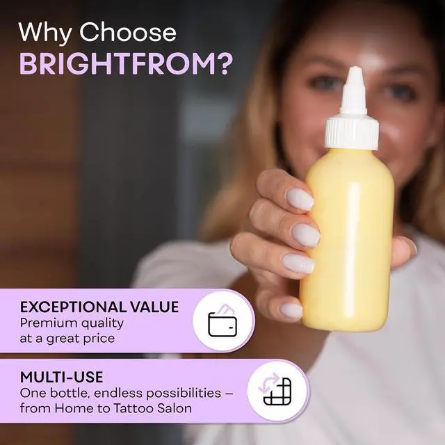 Alt view image 6 of 7 - BRIGHTFROM Twist Top Applicator Bottles, Squeeze 4 OZ Empty Plastic Bottles, Refillable, Open/Close Nozzle - Multi Purpose (Pack of 2)