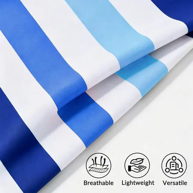 Alt view image 6 of 7 - Exclusivo Mezcla Quick Dry Beach Towel, Large Lightweight Sandfree Pool Towel for Swimming Camping Travel with Bag (Blue, 30x60 Inches)