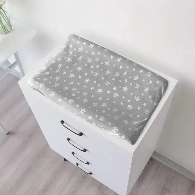 Alt view image 3 of 6 - Changing Pad Cover for Boys Girls, Soft Unisex Diaper Change Table Sheets