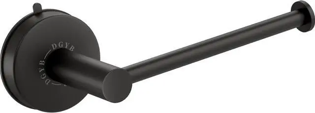 Main image of DGYB Suction Cup Toilet Paper Holder - No Drill Adhesive Wall Mount, 5.8 Inch Rustproof Stainless Steel TP Roll Holder for Bathroom Kitchen