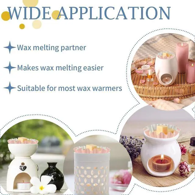 Alt view image 7 of 7 - PEASUG 50 Pcs Wax Melt Liners, Wax Melt Warmer Liners, Leakproof & Reusable Wax Melt Cups for Wax Burner, Wax Melters, Candle Warmers, Scented Wax, Plug Warmers, Electric Wax Warmers, Pink