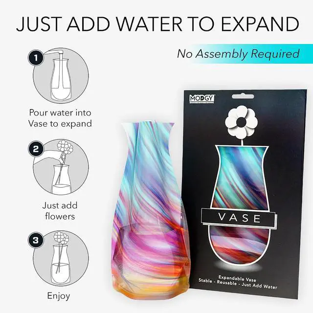 Alt view image 4 of 7 - Modgy Rize Collapsible Vase, 1 EA