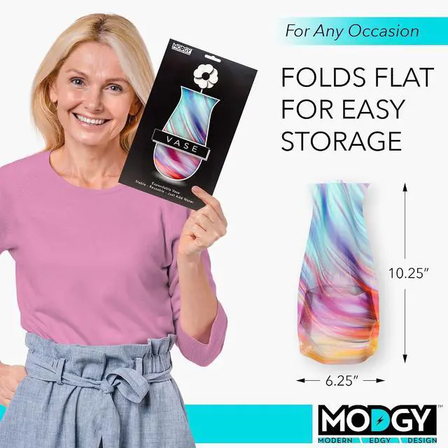 Alt view image 6 of 7 - Modgy Rize Collapsible Vase, 1 EA