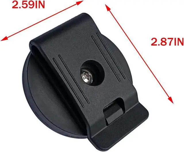 Alt view image 2 of 5 - Magnetic Belt Clip Magnetic Screw Holder Men Tool Belt for Screws Nails Screwdrivers Wrench Metal Accessories Tool and Hardware Holder
