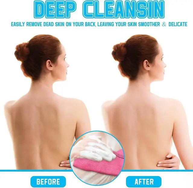 Alt view image 3 of 6 - Tatuo 4 Pieces Korean Exfoliating Washcloth