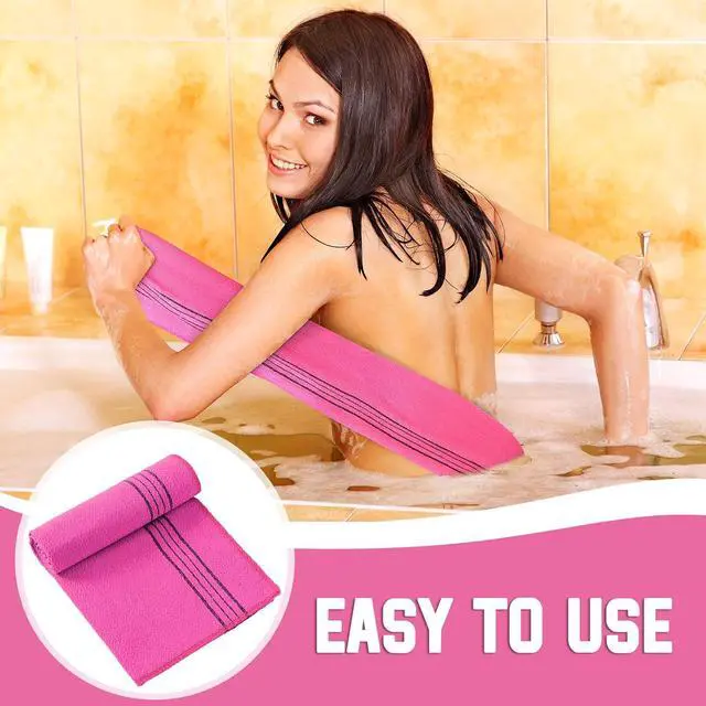 Alt view image 4 of 6 - Tatuo 4 Pieces Korean Exfoliating Washcloth
