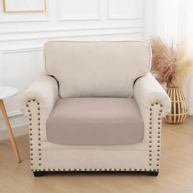 Alt view image 7 of 7 - hyha Waterproof Couch Cushion Covers, Stretch Sofa Seat Slipcovers