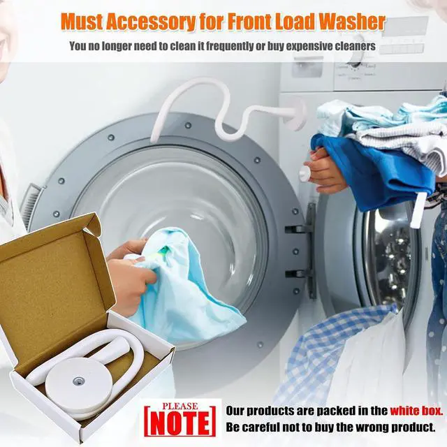 Alt view image 7 of 7 - Front Load Washer Door Prop and Stopper - Magnetic Washing Machine Door Holder with 2.6-Inch Magnet Base, Removable Washer Door Stopper Keep Washer Door Open to Prevent Odors (White)