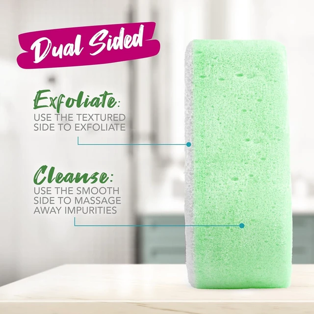 Alt view image 5 of 6 - Anti Cellulite Body Wash Sponge with Fresh Aloe