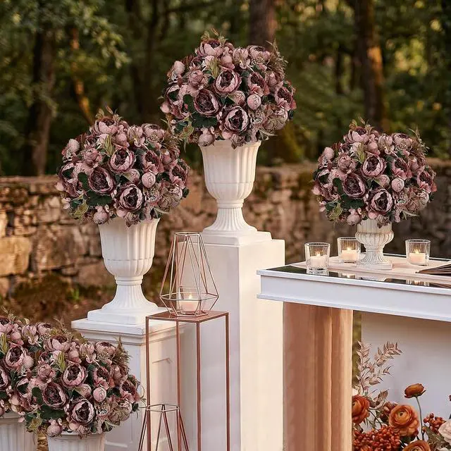 Alt view image 6 of 7 - Peonies Artificial Flowers - 2 Bundles