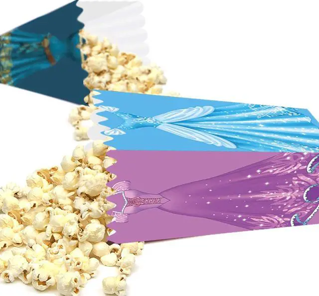 Alt view image 6 of 6 - 24 Pcs Princess Party Popcorn Boxes for Princess Party Supplies, Candy & Treat Boxes