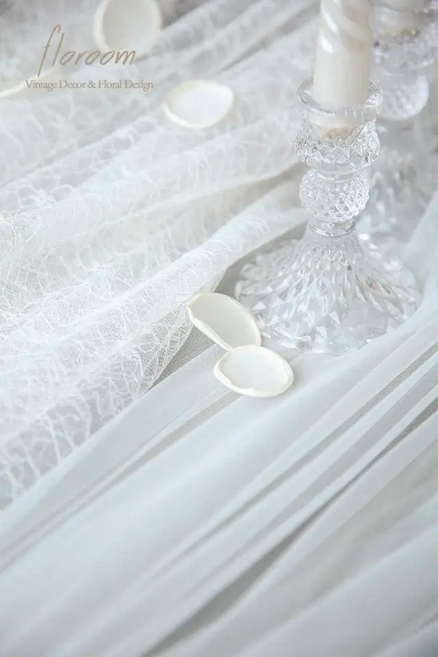 Alt view image 4 of 7 - Floroom 300pcs Rose Petals Ivory Faux Silk Flower Petals for Wedding Flower Girl Basket White Aisle Scatter Dinner Table Centerpieces Party Confetti Bridal Shower Romantic Night Decoration