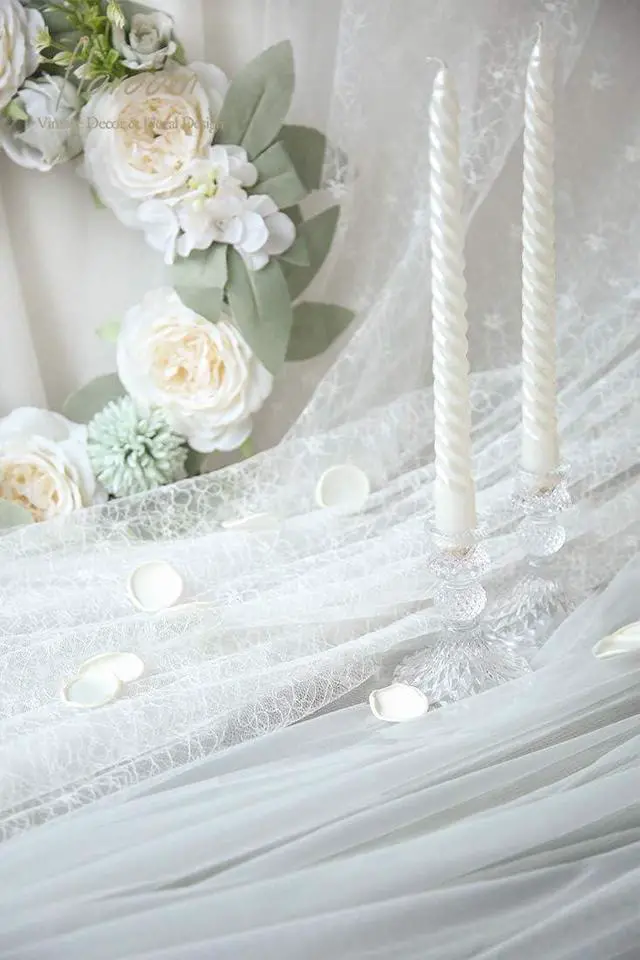 Alt view image 6 of 7 - Floroom 300pcs Rose Petals Ivory Faux Silk Flower Petals for Wedding Flower Girl Basket White Aisle Scatter Dinner Table Centerpieces Party Confetti Bridal Shower Romantic Night Decoration