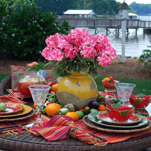 Alt view image 3 of 7 - CISDUEO 2 Pcs Artificial Geranium Flowers Outdoor Silk Flowers Outside Pink