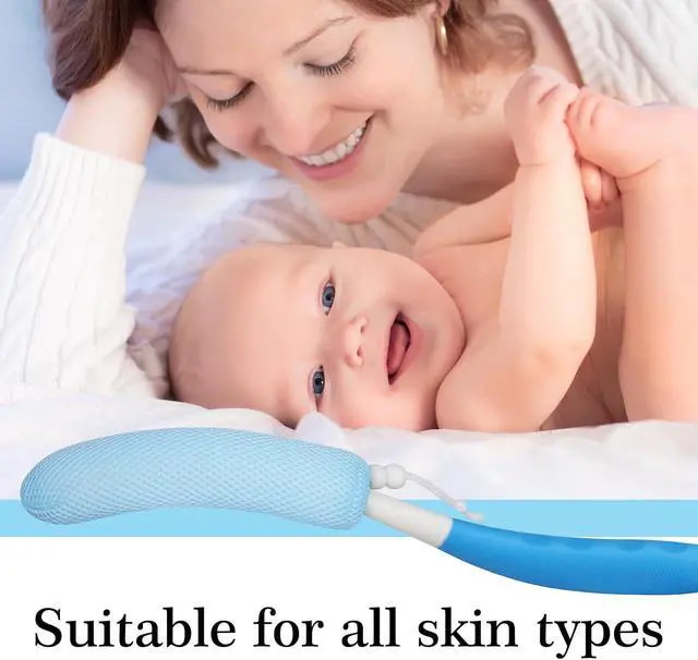Alt view image 4 of 7 - Back Scrubber for Shower,15.35" Long Handle Shower Brush for Body
