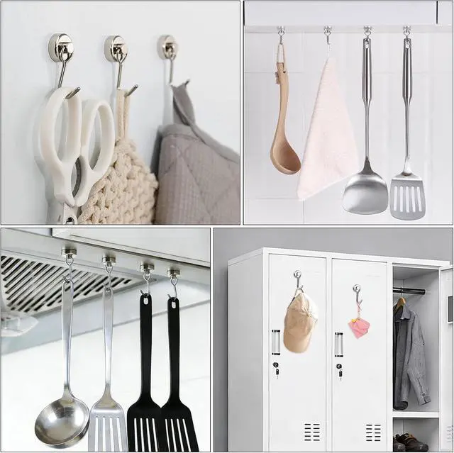 Alt view image 5 of 6 - E BAVITE Swivel Swing Magnetic Hooks, 2026 Cruise Essentials