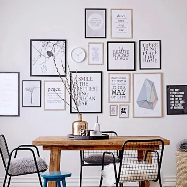 Alt view image 3 of 7 - 50pcs Picture Hangers with Different Sizes, Heavy Duty 30-100lbs Picture Hanging Hooks with Nails, Wall Hangers,Picture Hooks,Professional Plaster Picture Hanging Kit for Wooden Wall or Drywall