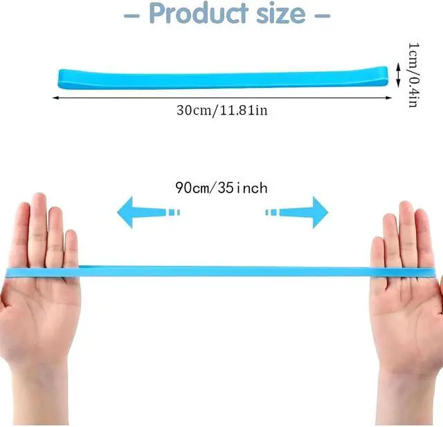 Alt view image 2 of 6 - Beach Towel Bands, 6 Pcs 35 Inch Silicone Elastic Clips for Fastening Beach Chair Towels and Cruise Essentials (6)
