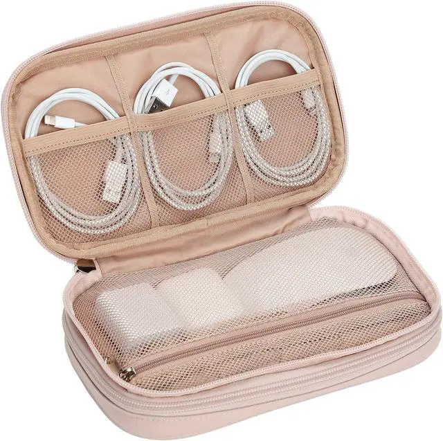 Alt view image 5 of 7 - NISHEL Electronics Travel Organizer Cord Case, Charger Cable Tech Bag