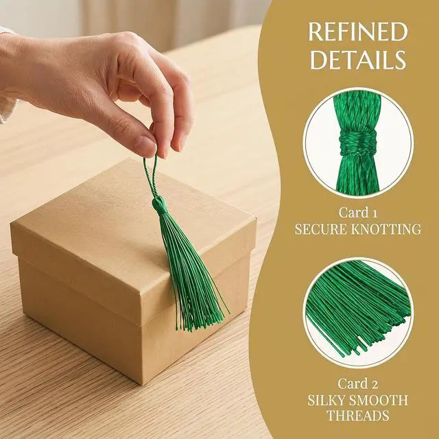 Alt view image 6 of 6 - Youbay Tassels Decorative Craft Bookmark Bulk for Jewelry Making 20 Colors