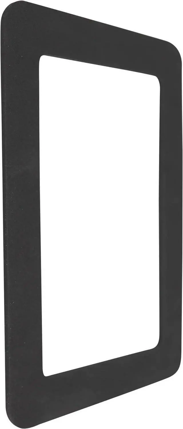 Alt view image 5 of 5 - Iconikal 6-Pack Magnetic Photo Frames, Black, 4 x 6-Inch Encompases and Holds Picture to Refrigerator