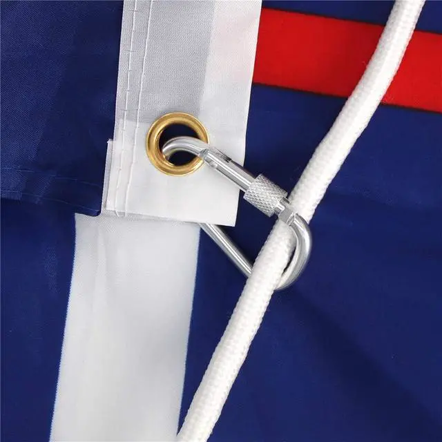 Alt view image 3 of 6 - Flags Snaps Hook, Aluminum Flags Pole Clips, Flags Hardware, Accessory for Backpack/Key Ring/Flags/Dog Leash (4 Pcs)