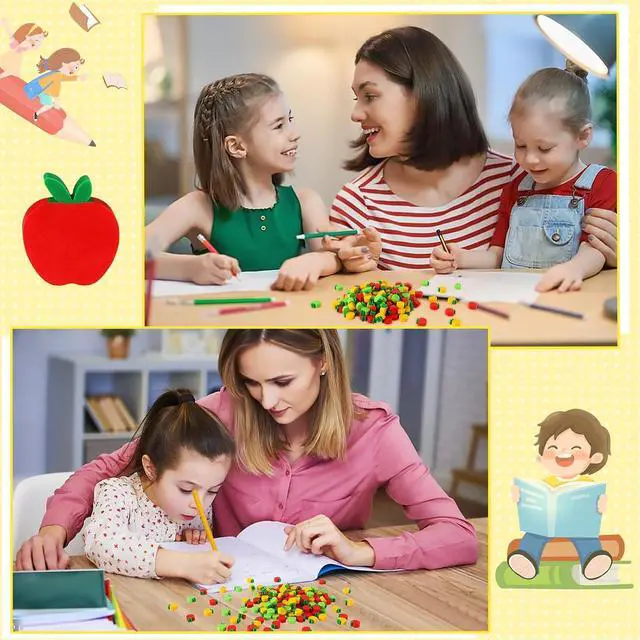 Alt view image 6 of 7 - 150pcs Apples Erasers for Kids Bulk, Welcome Back to School Gifts Mini Apples Erasers for First Day of School Teachers Supplies Students Classroom Prizes Homework Rewards