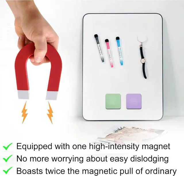 Alt view image 3 of 6 - 30 Pcs Dry Erase Erasers, with Magnetic | White Board Erasers, Suitable for Office, Classroom, Home