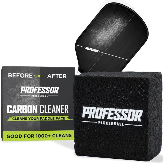 Main image of Carbon Cleaner, Premium Pickleball Paddle Eraser for Raw Carbon Fiber Paddles, Effortless Residue Removal, Quick & Effective, Eliminates Ball Residue, Dirt, Scratches