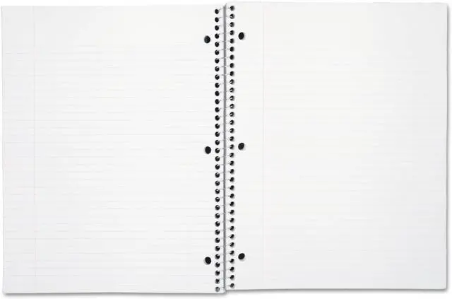 Alt view image 2 of 7 - Spiral Notebook, College Ruled Paper, 11" x 8", 200 Sheets, Assorted Colors, 1 Count (06780)