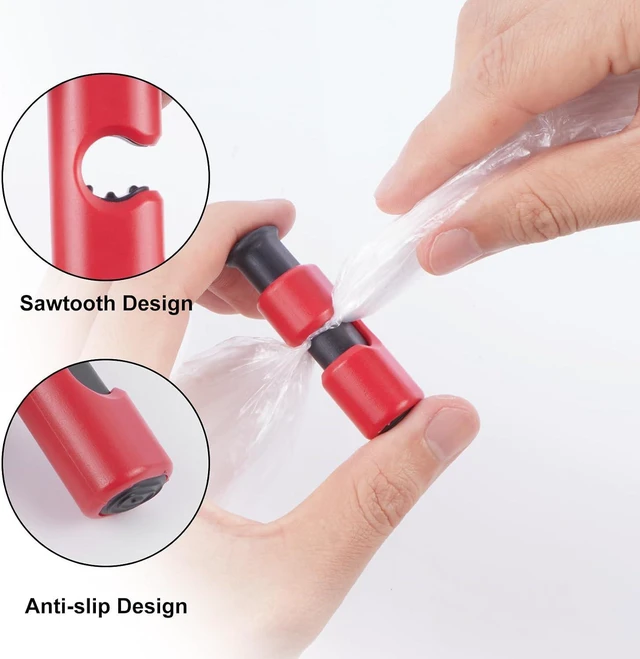 Alt view image 5 of 7 - Chip Clips 6 Pack Bag Clips for Food, Snack & Bread Bag Sealers for Chips and Kitchen Storage