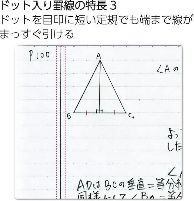 Alt view image 7 of 7 - Campus Notebook, Dot B 6mm Ruled, Semi-B5, 30 Sheets, 35 Lines, Pack of 5, 5 Colors (NO-3CBTNX5)