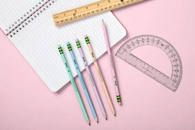 Alt view image 7 of 7 - Wooden Pencils, Pre-Sharpened, 2 HB Soft, Pastel Colors, 18 Count