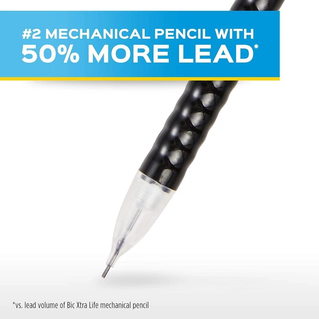 Alt view image 3 of 6 - Mechanical Pencils, Write Bros. Classic Number 2 Pencil, 0.7mm, 24 Count - Classroom Supplies, Back to School, Great for Standardized Tests