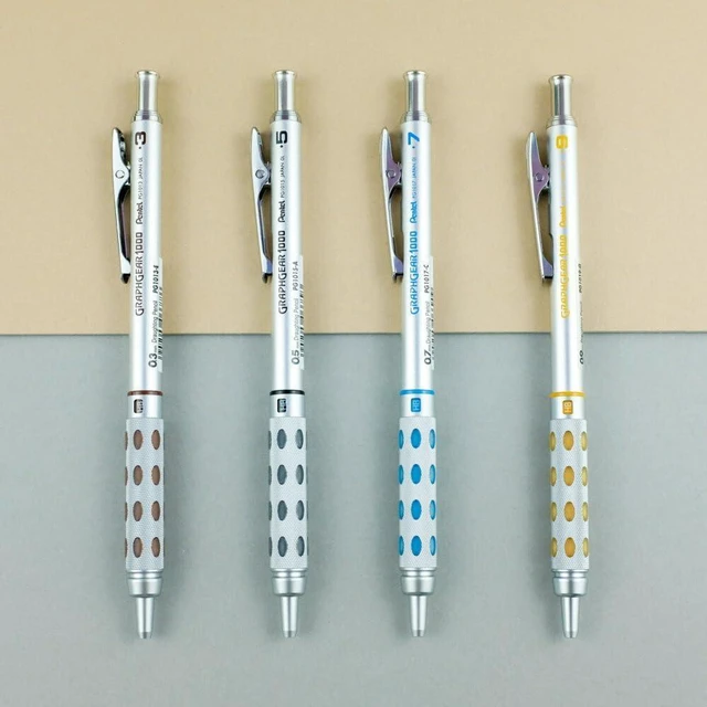 Main image of Graph Gear 1000 Automatic Drafting Pencil, 0.7mm Lead Size, Blue Barrel, 1 Each (PG1017C)
