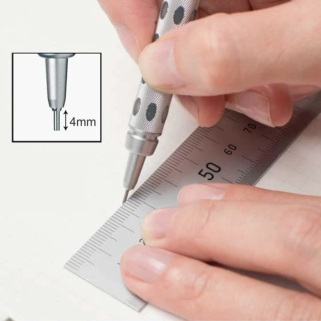 Alt view image 6 of 7 - Graph Gear 1000 Mechanical Drafting Pencil 0.9mm Yellow (PG1019)