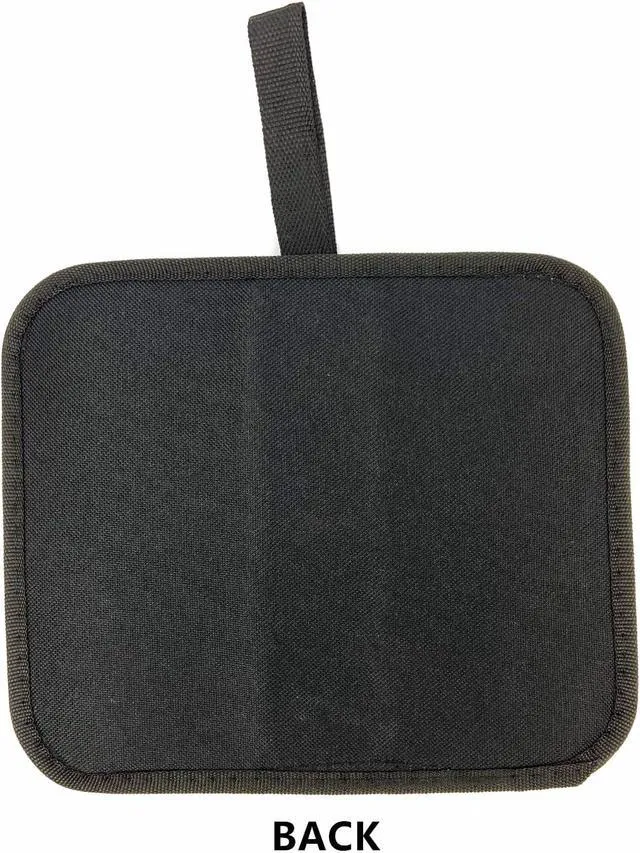 Alt view image 4 of 7 - 2pack Small Tool Pouch Organizer, Canvas Zipper Pouch with 13 Adjustable Loops and a Storing Belt, Utility Tool Bag for Craft Making, Maintenance, Electrician and Carpenters, 8'' x 4'', Black